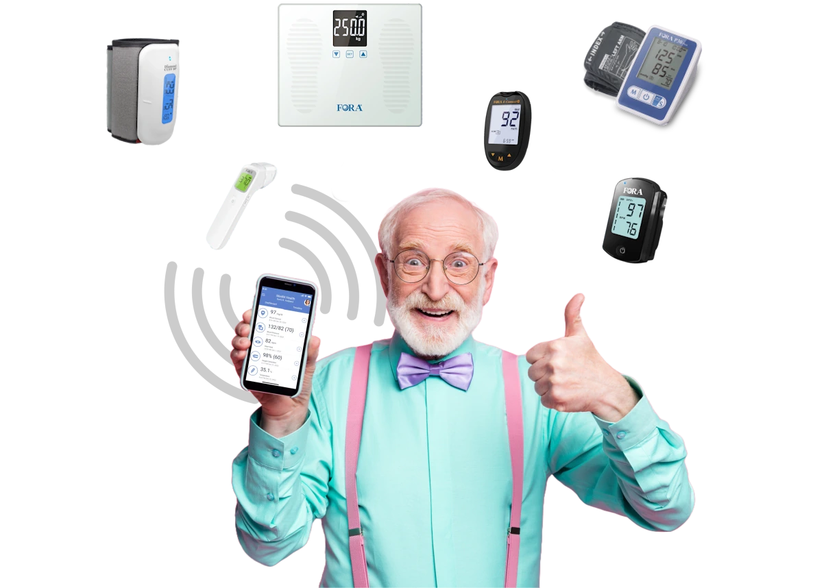 old man with foracare